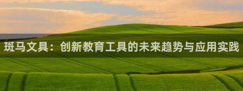 九游会入口：斑马文具：创新教育工具的未来