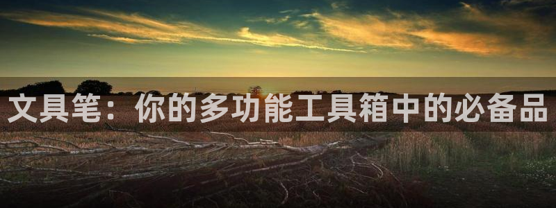 九游会游平台官网：文具笔：你的多功能工具