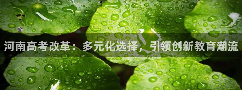 九游会论坛最大：河南高考改革：多元化选择