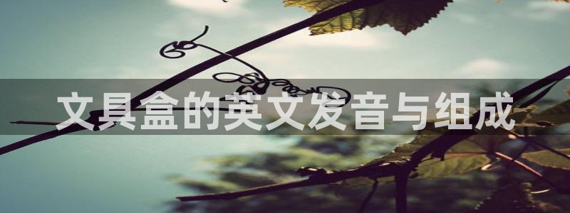 九游会亚洲登录：文具盒的英文发音与组成